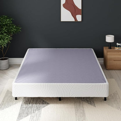 ZINUS Edgar 8 Inch Bamboo Box Spring, Mattress Foundation, Sturdy Bamboo Structure, Low Profile, Easy Assembly, King