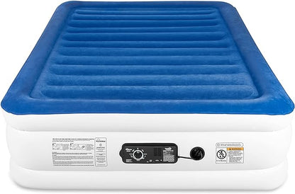 SoundAsleep Products CloudNine Series Air Mattress Includes Dual Smart Pump Technology - Full Size