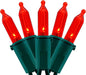 YULETIME 200 Count Red LED Christmas Lights, 66 Feet Green Wire UL Certified Commercial Grade Holiday String Light Set (Red)