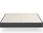 ZINUS Upholstered Metal and Wood Box Spring, 9 Inch Mattress Foundation, Easy Assembly, Fabric Paneled Design, Queen