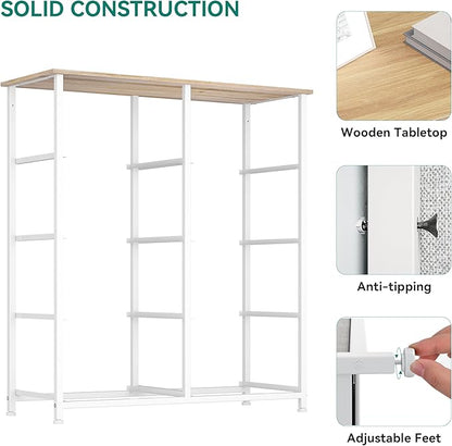 YITAHOME Dresser for Bedroom, Fabric Dresser with 8 Drawers, Storage Tower Unit, Chest of Drawers for Living Room, Hallway, Closets