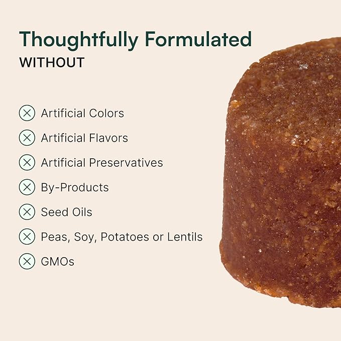 Wuffes 23-in-1 Dog Multivitamin Supplement for Hip & Joint, Skin & Coat and Immune System Support with Omega 3, Iron, Zinc, Vitamin C - Minerals & Vitamins for Senior Dogs and Puppies - 30 Soft Chews-Mewly Pet