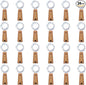 24 Pack 20 LED Wine Bottle Cork Lights, Fairy Mini String Lights Copper Wire, Battery Operated Starry Lights for DIY, Christmas, Halloween, Wedding, Party, Indoor&Outdoor (24 Pack, Cool White)