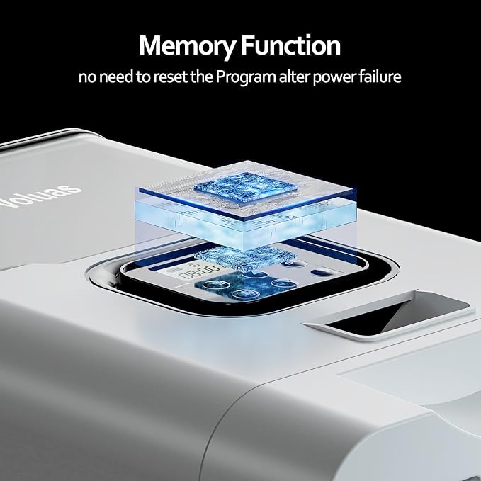 VOLUAS Automatic Cat Feeders - Pet Food Dispenser for Dry Food, Timed Cat Feeder with Desiccant Bag, Programmable Portion Size Control 4 Meals Per Day, 10s Voice Recorder-Mewly Pet