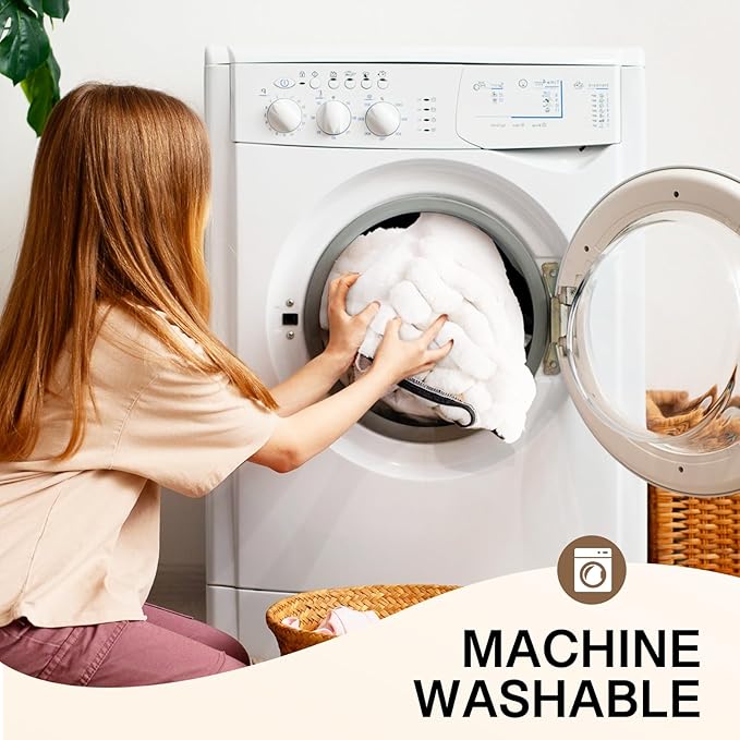 MEWOOFUN Cat Beds for Indoor Cats, Washable Dog Bed for Small Dogs, Round Pet Bed for Puppy and Kitten with Anti-Slip Bottom (Grey, 20"x20"x8")-Mewly Pet