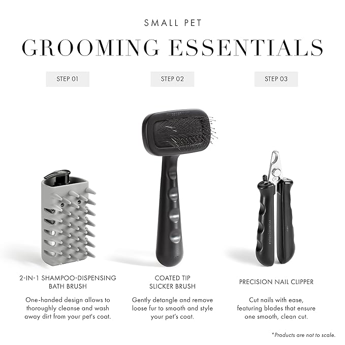 Tweezerman Small Nail Clippers for Dogs & Cats, Manual Professional Dog & Cat Nail Trimmer with Ergonomic Handle-Mewly Pet