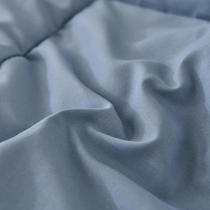 Cottolester Boho Comforter Set Queen Size Light Blue Comforter Set 8 Piece Bed in a Bag Paisley Floral Bedding Sets All Season