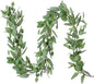 DearHouse 5.5ft Seeded Eucalyptus Garland, Artificial Vines Faux Eucalyptus Leaves Table Garland Artificial Greenery Wedding Backdrop Arch Wall Decor