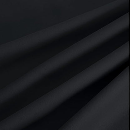 NICETOWN Blackout Curtains Grommet 2 Panels Black Drapes 95Inches Long