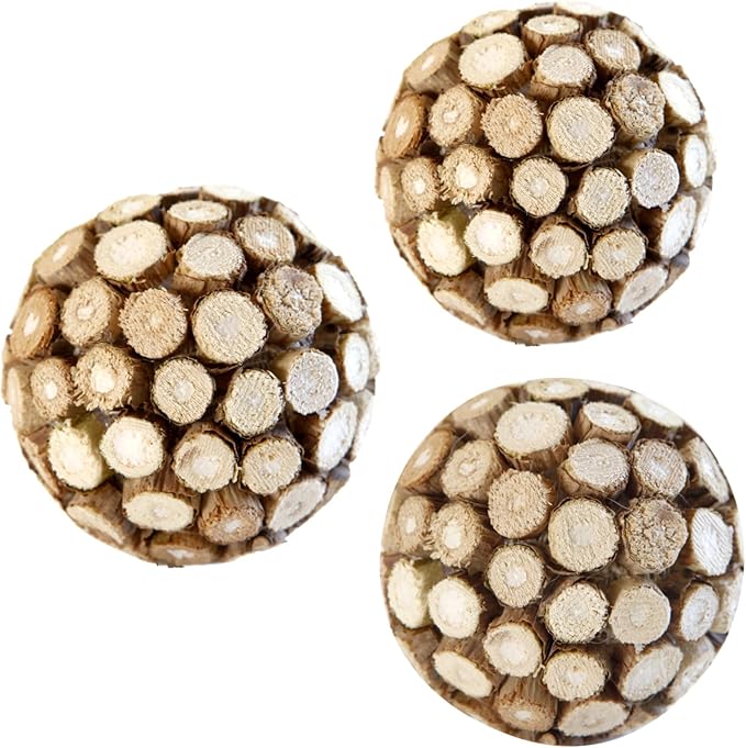 3PCS Cat Ball Toy,Silvervine Ball with Catnip Gall Fruit silvervine Sticks Powder Inside,Catnip Toys for Indoor Cats,Kitten Cleaning Teeth Cat Chew Toy-Mewly Pet