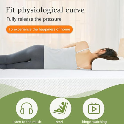 BestMassage | 12 Inch Twin Mattress | Gel Memory Foam | Medium Firm Feel | White | Bed in a Box, CertiPUR-US Certified | Pressure Relief, Cooling Ventilated Foam | Breathable Knit Cover