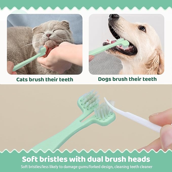 8-in-1 Pet Grooming Kit for Dogs & Cats - Includes Slicker Brush, Nail Clippers, Comb, Scissors, Toothbrush & Collapsible Bowl - Deshedding, Hair Trimming & Care Set, Travel Bag-Mewly Pet