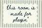 Playroom Rectangular Canvas Banner Wall Decor-Flag Poster Wall Decor for Baby Boy Girl Kids Teen,Playroom Nursery Homeschool Bedroom Home-Baby Shower Birthday Christmas-This Room Is Made for Playing