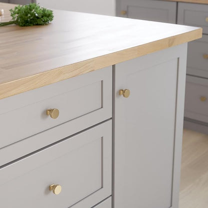 FRANKLIN BRASS Tiered Foot (10-Pack) Cabinet Handles 5-1/16" Hole Center Pulls | Satin Nickel Hardware Kitchen Door, Drawers, Dressers, Furniture P49574C-SN-B