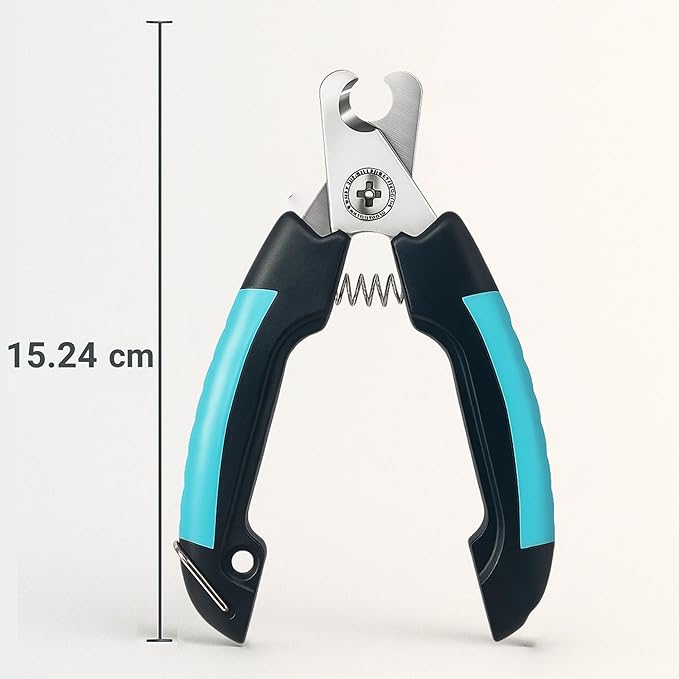 Professional Dog Nail Clippers for Medium & Large Dogs, Cats – Safety Guard, Stress-Free Trimming-Mewly Pet