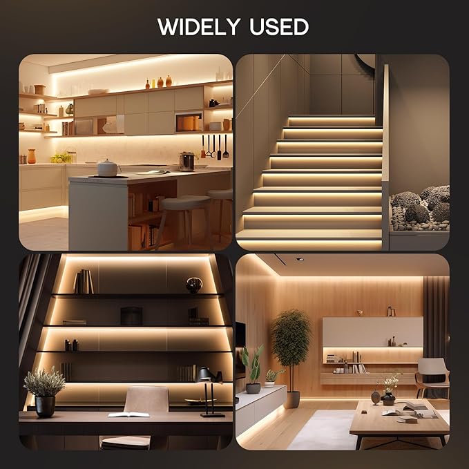 LED Strip Lights Neutral White 4000K,9.8ft 110-120V Neon Rope Lights,Flexible Silicone Outdoor Waterproof Neon Strip Lights for Bedroom,Mirror,Kitchen Cabinet, Living Room,Halloween Decor