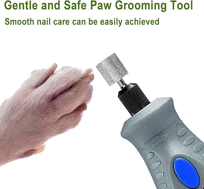 Diamond Dog Nail, 1/8'' Nail Tool for Dogs, for Animals Nail Care & Home Grinder Tools for Dogs and Animals-Mewly Pet