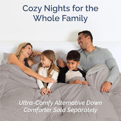 Full 6 Piece Sheet Set - Comfy Breathable & Cooling - Ultra-Soft Hotel Luxury Bedding Set with 8-16 Inch Deep Pockets - 1 Flat & 1 Fitted Sheet & 4 Pillowcases - Wrinkle Free & Easy Care - Light Grey