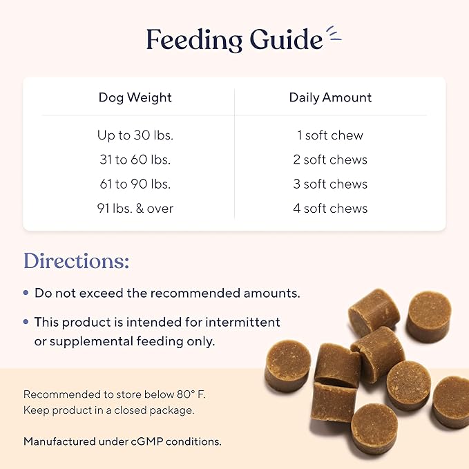 Pawfy Advanced Pain Management - Essential Vitamins & Supplements with Omega 3 |Joint Supplement for Dogs - Supports Hip & Joint Health for Small, Medium, Large Breeds | 30 Fast-Acting Chews-Mewly Pet