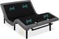 Best Choice Products Ergonomic Full Size Adjustable Bed Frame, Electric Base w/Wireless Remote Control, Nightlight, Massager, 2 USB Ports