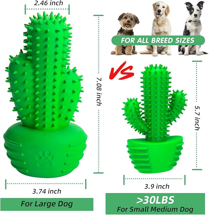 Dog Chew Toys Dog Toothbrush Stick Teeth Cleaning Brush Dental for Medium Large Dog, Puppy Christmas Easter Birthday Gifts, Outdoor Squeaky Toys for Aggressive Chewers Interactive Tough Toys-Mewly Pet