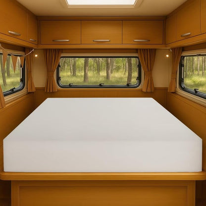 Foamma 3” x 30” x 72” Truck, Camper, RV High-Density Bunk Mattress Foam Replacement, Made in USA, Comfortable, Travel Trailer, CertiPUR-US Certified, Cover Not Included