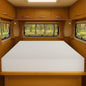 Foamma 4” x 38” x 80” Truck, Camper, RV High-Density Bunk Mattress Foam Replacement, Made in USA, Comfortable, Travel Trailer, CertiPUR-US Certified, Cover Not Included