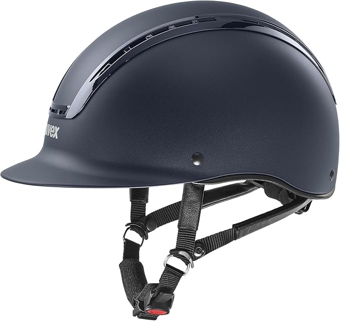 uvex suxxeed Active Horse Riding Helmet for Women & Men, Navy, S-M - Adjustable & Excellent Ventilated Helmet-Mewly Pet