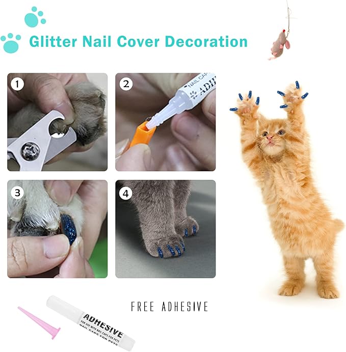 JULMELON Cat Washing Bag 10 PCS Set, Adjustable Cat Shower Net Bag and Pet Grooming Brush with Nail Clipper Nail File Hair Combs Tick Tool Nail Caps for Bathing Nail Trimming Examination（Grey+Green）-Mewly Pet