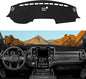 Dashboard Cover Mat Custom Fit for 2019-2023 2024 2025 2026 Dodge Ram 1500 2500 3500 Dash Cover Nonslip Flannel Dash Mat Protector Sunshade No Glare Black