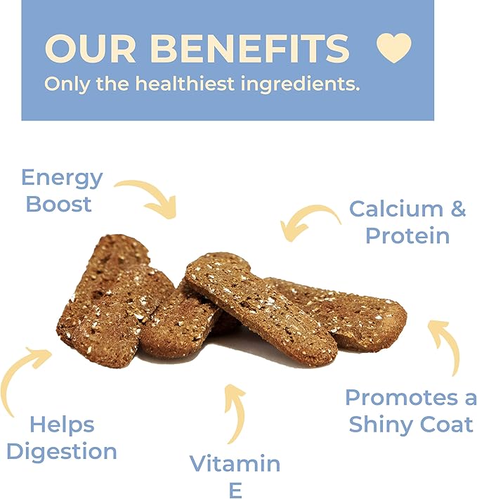 Peanut Butter Crunchy Dog Treats Natural Human Grade Non-GMO Dog Biscuits Made in USA (24oz)-Mewly Pet