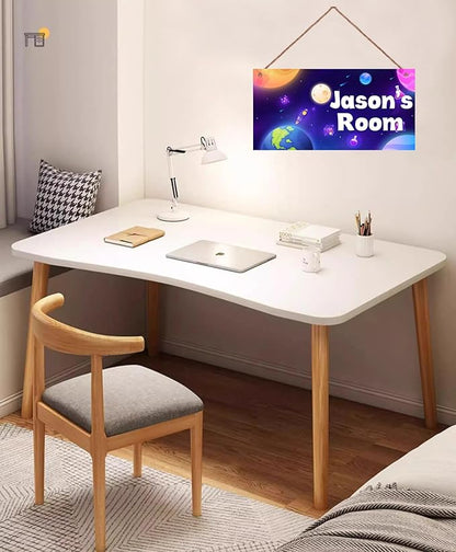 Personalized Signs Outer Space Themed Motivational Wall Decor - Boys Kids Room Wall Decor，Solar System Stars Wall Art Decorations for Bedroom Bathroom Teen Boys Encouragement
