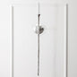 Z Gallerie Aspar Wall Sconce Long Candle Holders in Silver Finish, Retro Chic Wall Decor for Living Room, Dining Room & Bathroom, Vintage Candle Wall Sconce with Timeless Appeal(Candles not Included)