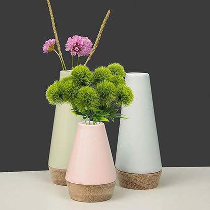 Uieke 36Pcs Dandelion Artificial Flowers, Artificial Flowers for Decoration Fake Plants Bouquet Plastic Flowers for Home Decoration Wedding Decor Flower Arrangment Green