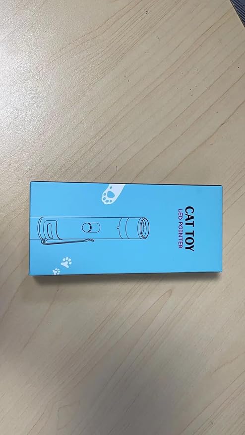 Cat Toy Pointer for Indoor Cats, 2 Pieces, USB Rechargeable Kitten Toys with 7 Adjustable Patterns, Interactive Chase Toys for Indoor Cats & Dogs, Training & Exercise Fun-Mewly Pet