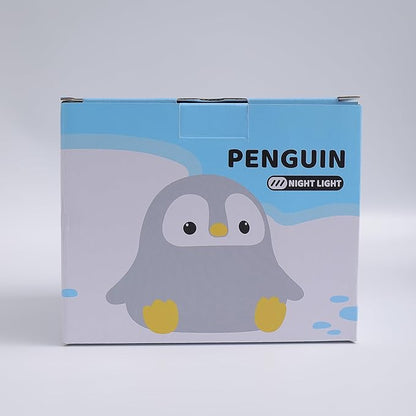 Penguin Gifts, Cute Penguin Night Light, Animal Silicone Nursery Lamp with Dimming and Timing Function, Cute Decor Lights