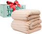 GO Premium Comfy Soft Queen Blanket - Beige Fleece Blanket for Couch, Bed - Living Room, Bedroom, Home Decor - 90x90 Inches