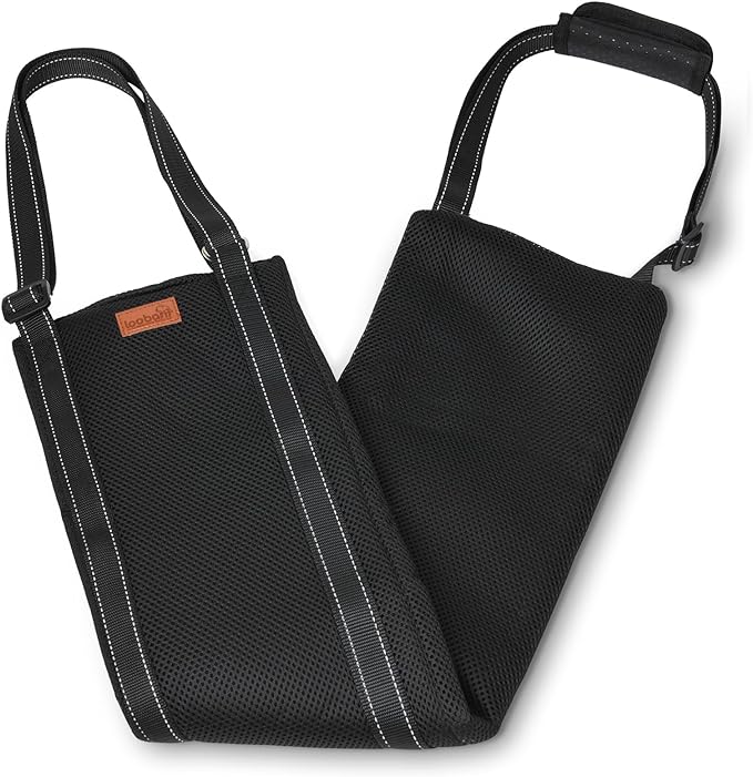 LOOBANI Portable Dog Sling for Back Legs, Hip Support Harness to Help Lift Dogs Rear for Canine Aid and Old K9 Cruciate Ligament Rehabilitation-Mewly Pet
