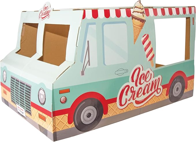 Catstages Kitty Cat Play Condo Ice Cream Truck-Mewly Pet