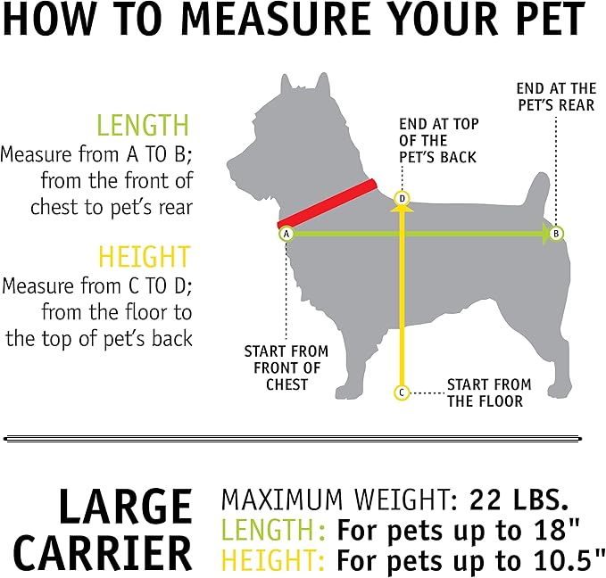 Sherpa on Wheels Indoor Pet Dog Carrier, Black Large for All Breed Sizes-Mewly Pet