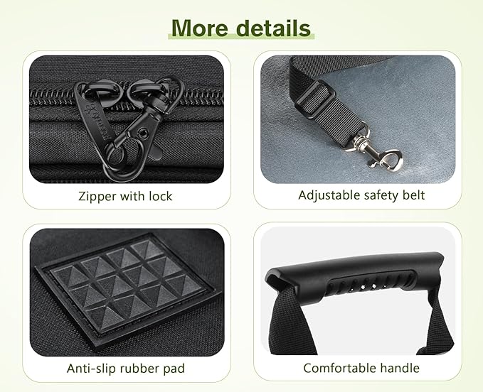 Pecute Pet Carrier Backpack, Dog Carrier Backpack, Expandable with Breathable Mesh for Small Dogs Cats Puppies, Pet Backpack Bag for Hiking Travel Camping Outdoor Hold Pets Up to 18 Lbs-Mewly Pet