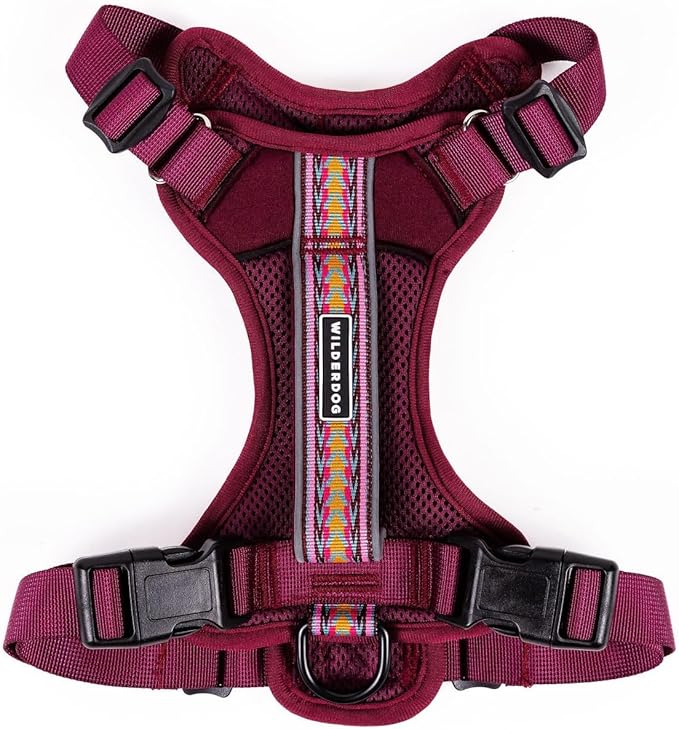 Wilderdog Lightweight Dog Harness with Reflective Straps - Large - Huckleberry-Mewly Pet