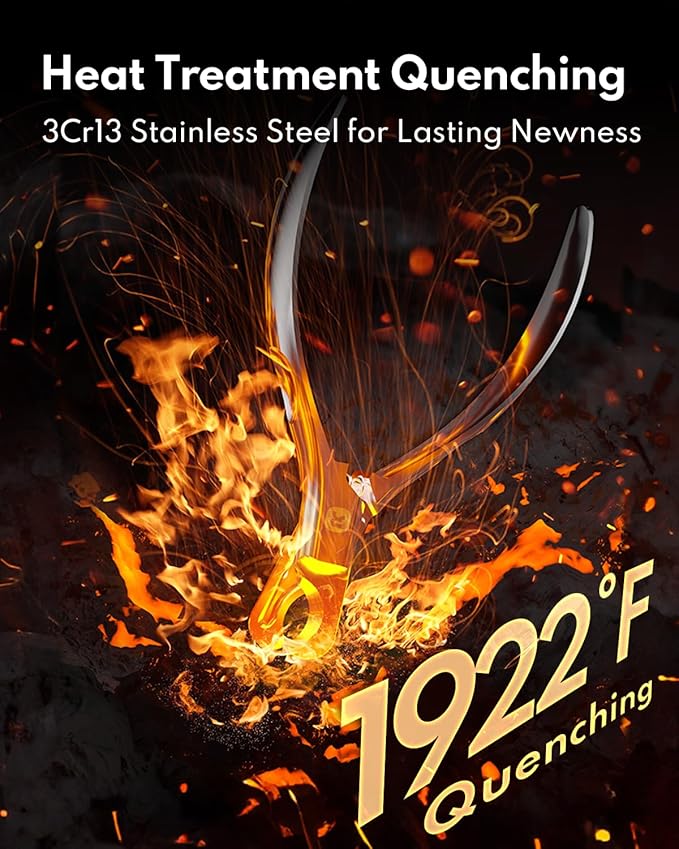 Dog Nail Clippers – Sharp, Durable, All Steel Material, Ergonomic Non-Slip Handle, Safe and Comfortable Trimming, Professional Pet Nail Trimmers for All Dogs Cats-Mewly Pet