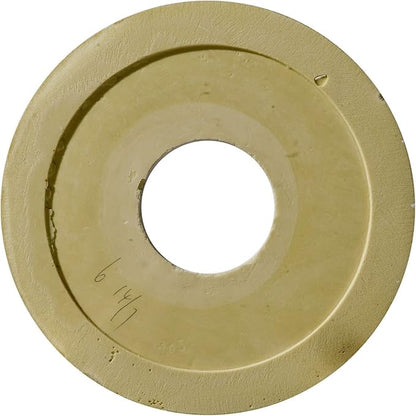 Ekena Millwork CM12BR Bradford Ceiling Medallion, 12 1/2"OD x 3 7/8"ID x 3/4"P (Fits Canopies up to 6 5/8"), Primed