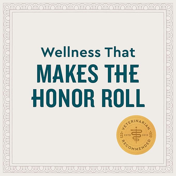 VetIQ Multivitamin Supplement for Dogs, Supports Active Brain Function, Immune System, and Digestive System, Hickory Smoke Flavored Dog Multivitamin, Made in The USA, 60 Count-Mewly Pet