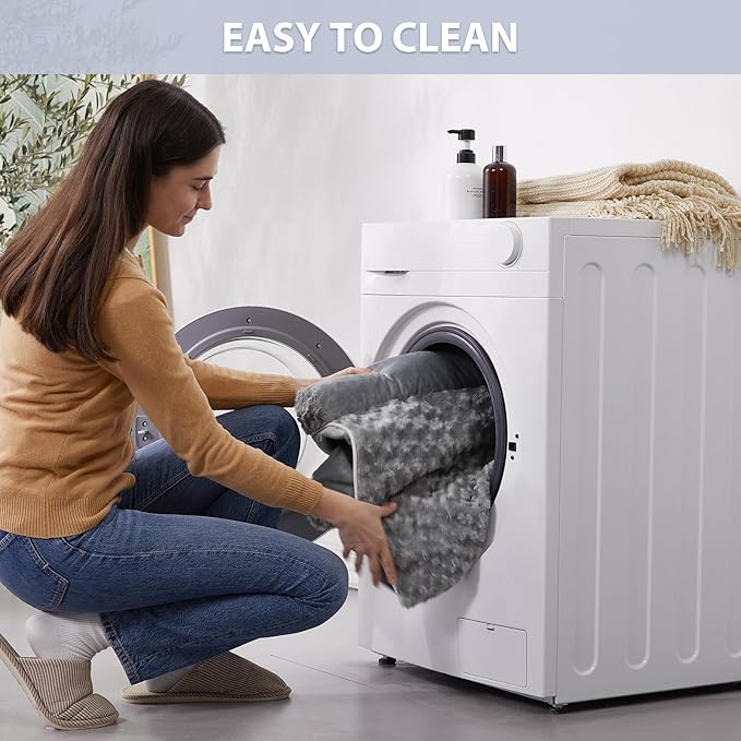 BFPETHOME Dog Beds for Large Dogs, Orthopedic Dog Bed for Medium Large Dogs,Big Waterproof Couch Pet Bed with Removable Washable Cover-Mewly Pet