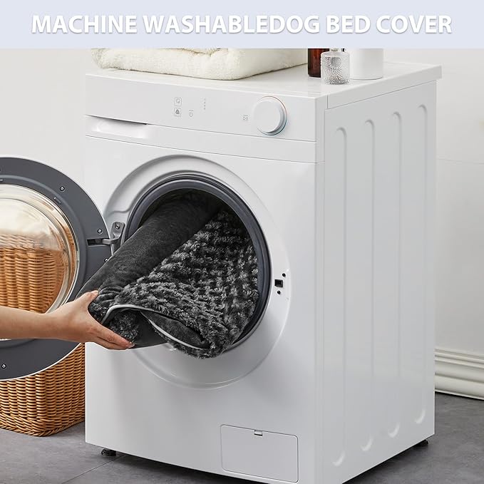 BFPETHOME Dog Beds for Large Dogs, Orthopedic Dog Bed for Medium Large Dogs,Big Waterproof Couch Pet Bed with Removable Washable Cover-Mewly Pet