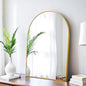 20x30 Arch Mirror Rectangle Wall Mounted Metal Frame Mirrors for Entryway Bedroom Bathroom Living Room 20 30 24x36 inch Black Silver - Gold