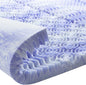 Dreamsmith 4 Inch 7-Zone King Memory Foam Mattress Topper, Cooling Gel Infused Foam Mattress Pad, King Size Bed, CertiPUR-US Certified