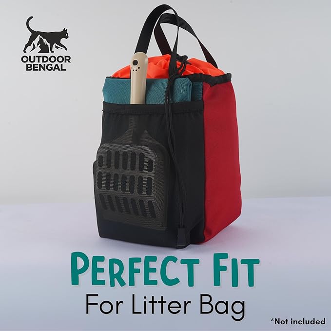 Travel Litter Box for Cats Small & Foldable - Non-Stick Portable Litter Box for Cat Traveling, No-Mess, Collapsible Litterbox (Essentials Traveling with Cats by Car, Plane, and Camping)-Mewly Pet